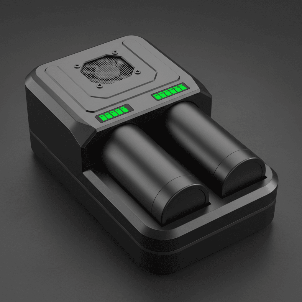 PTB 雙電池智能充電器